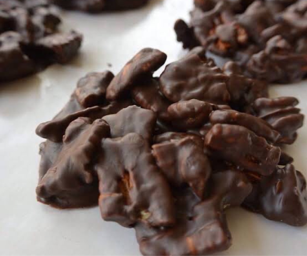 Enjambre de nuez con chocolate 70% cacao Sin azúcar - Liv Organic